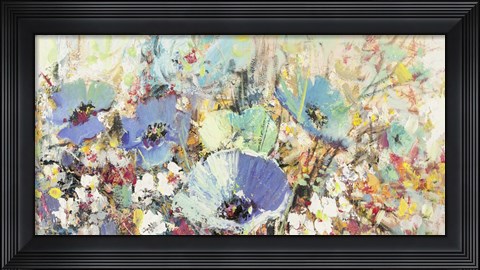 Framed Campo di Fiori in Primavera I (detail) Print