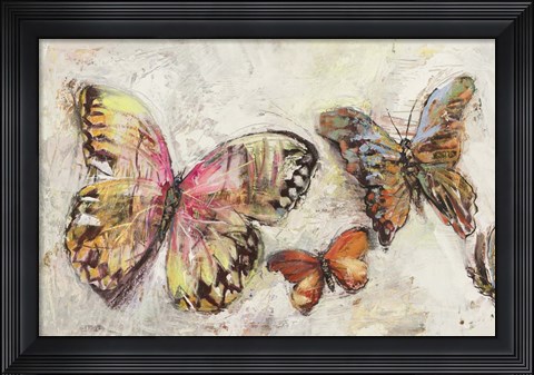 Framed Farfalle in Volo II Print