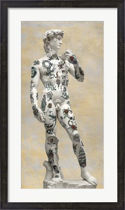 Framed Stattoo I - David Print