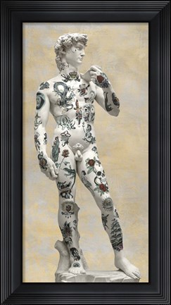Framed Stattoo I - David Print