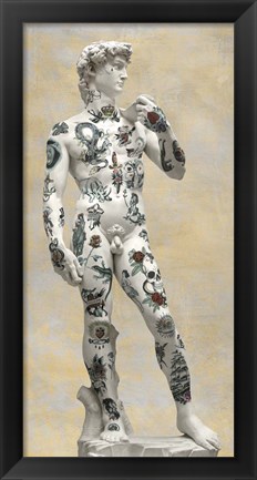 Framed Stattoo I - David Print