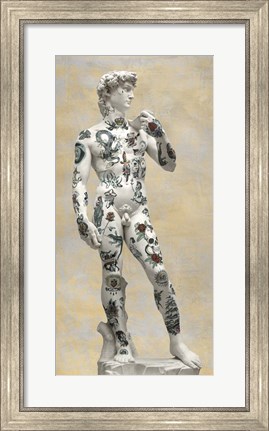 Framed Stattoo I - David Print
