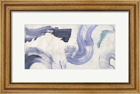 Framed Ocean in Action Print