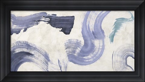 Framed Ocean in Action Print