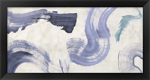 Framed Ocean in Action Print