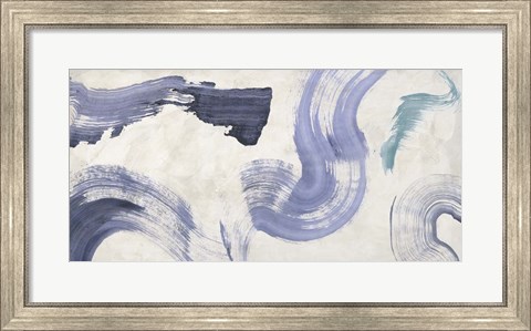 Framed Ocean in Action Print