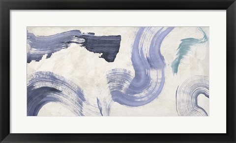 Framed Ocean in Action Print