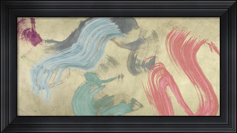 Framed Waves of Relaxation Print