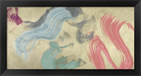 Framed Waves of Relaxation Print