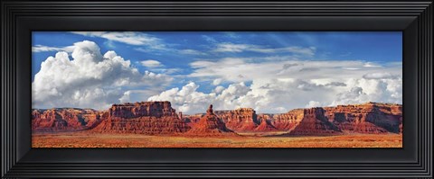 Framed Valley Of The Gods, Utah Print