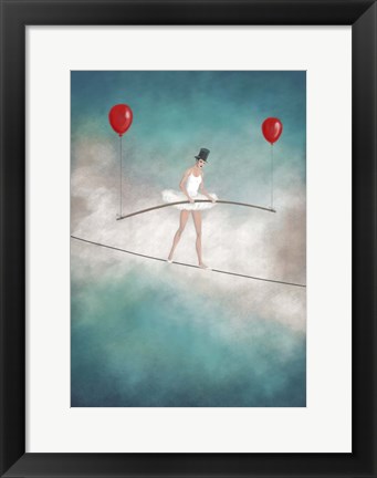 Framed L&#39;Acrobate Print