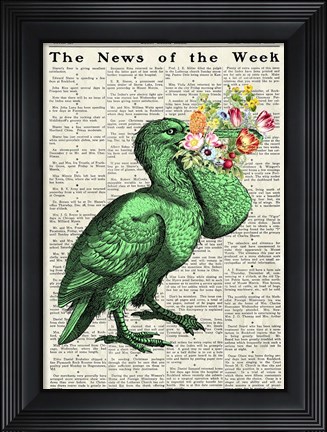 Framed Pleasant Surprise I Print