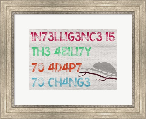 Framed Intelligence Print