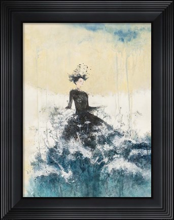 Framed Waves of Magic Print