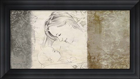 Framed Maternite II (neutral) Print