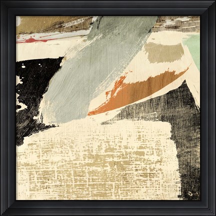Framed Stone Garden II Print