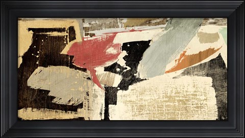 Framed Stone Garden Print