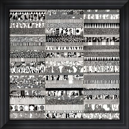 Framed Partitura Visiva I Print