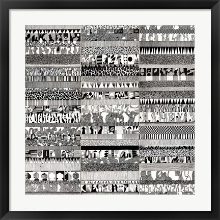 Framed Partitura Visiva I Print