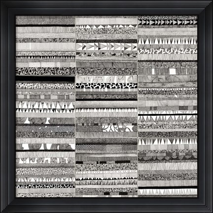 Framed Partitura Visiva II Print