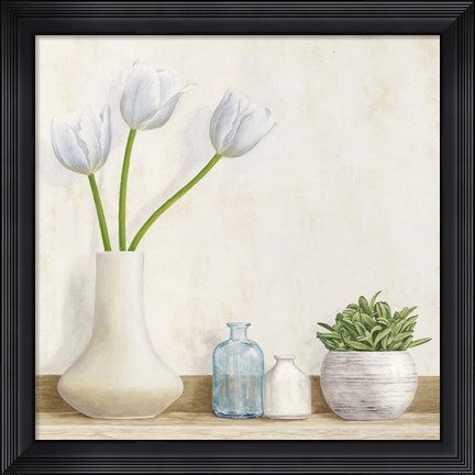 Framed Minimalist Setting II Print