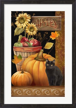 Framed Autumn Apples Print