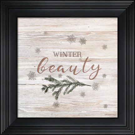 Framed Winter Beauty II Print