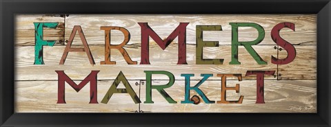 Framed Farmer&#39;s Market Print