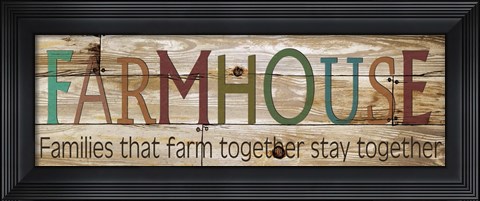 Framed Farmhouse Print