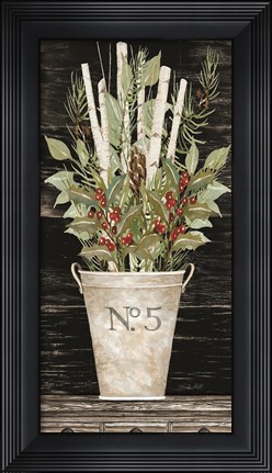 Framed No. 5 Christmas Print