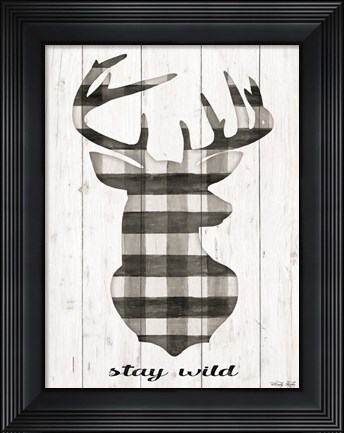 Framed Stay Wild Print
