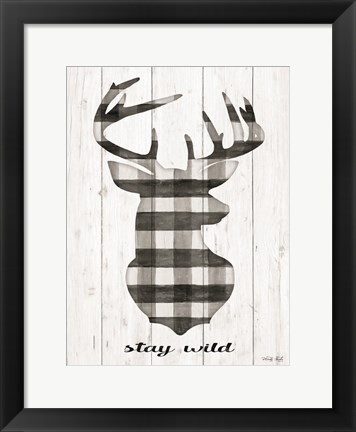 Framed Stay Wild Print