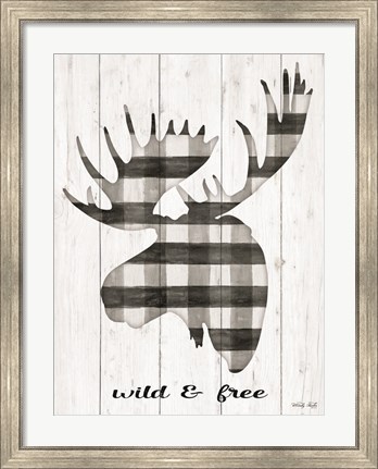 Framed Wild &amp; Free Print
