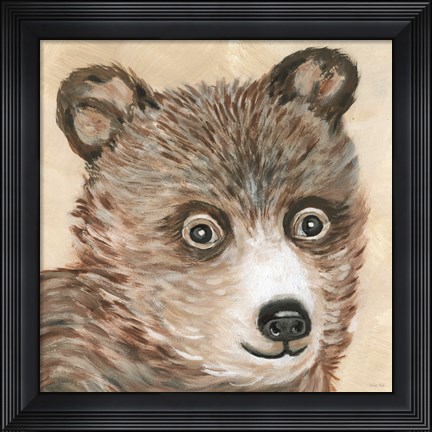 Framed Brody the Bear Print
