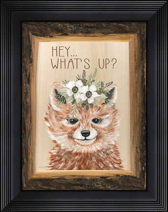 Framed What&#39;s Up? Print