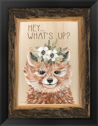 Framed What&#39;s Up? Print