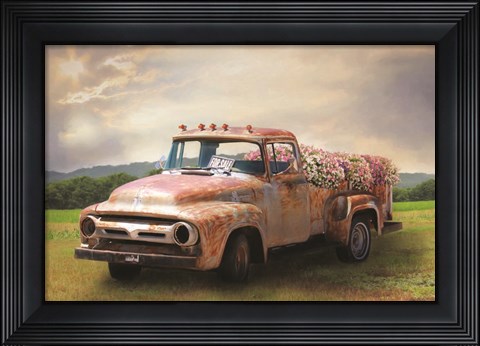 Framed Truckload of Beauty Print