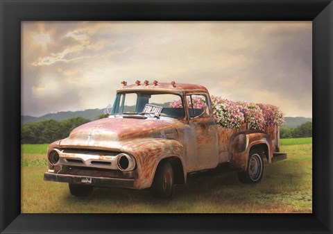 Framed Truckload of Beauty Print