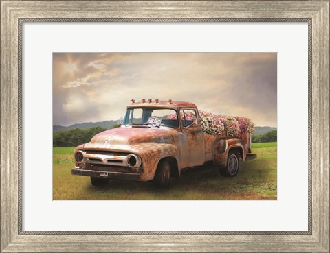 Framed Truckload of Beauty Print