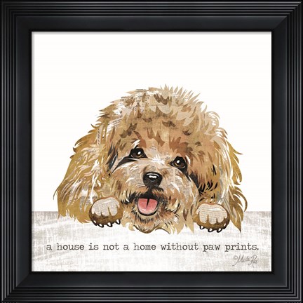 Framed House is Not a Home Print