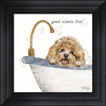 Framed Good Clean Fun Print