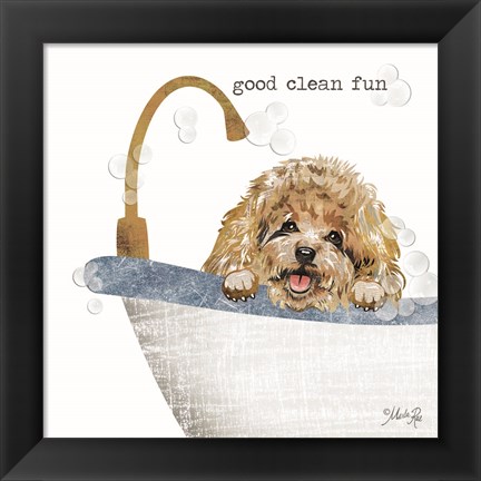 Framed Good Clean Fun Print