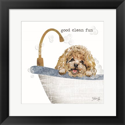 Framed Good Clean Fun Print