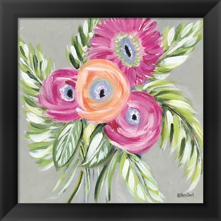 Framed Beautiful Blooms Print