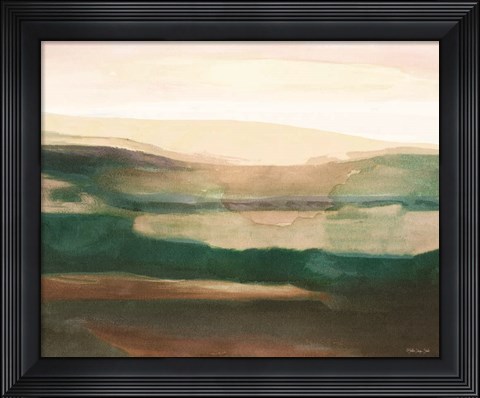 Framed Sunset Sands I Print