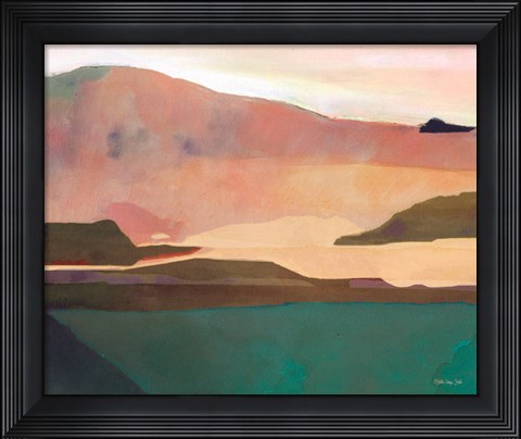 Framed Sunset Sands II Print