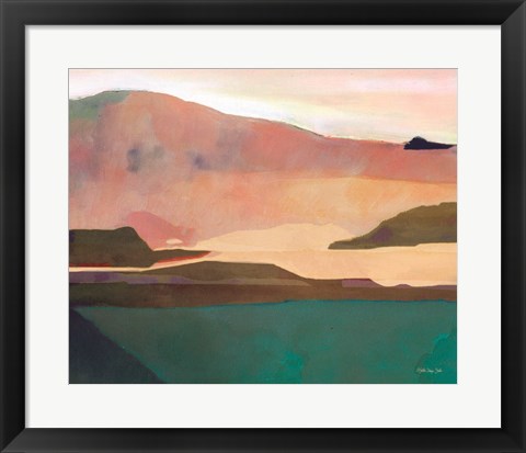 Framed Sunset Sands II Print