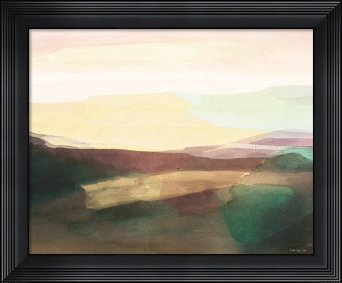 Framed Sunset Sands III Print