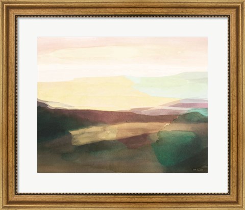 Framed Sunset Sands III Print