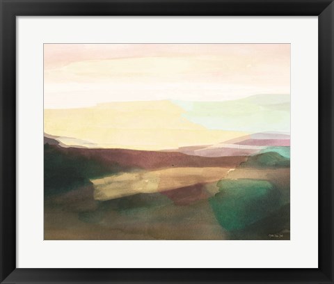 Framed Sunset Sands III Print